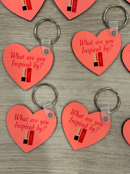 50 Key chains for “Inspired by”
