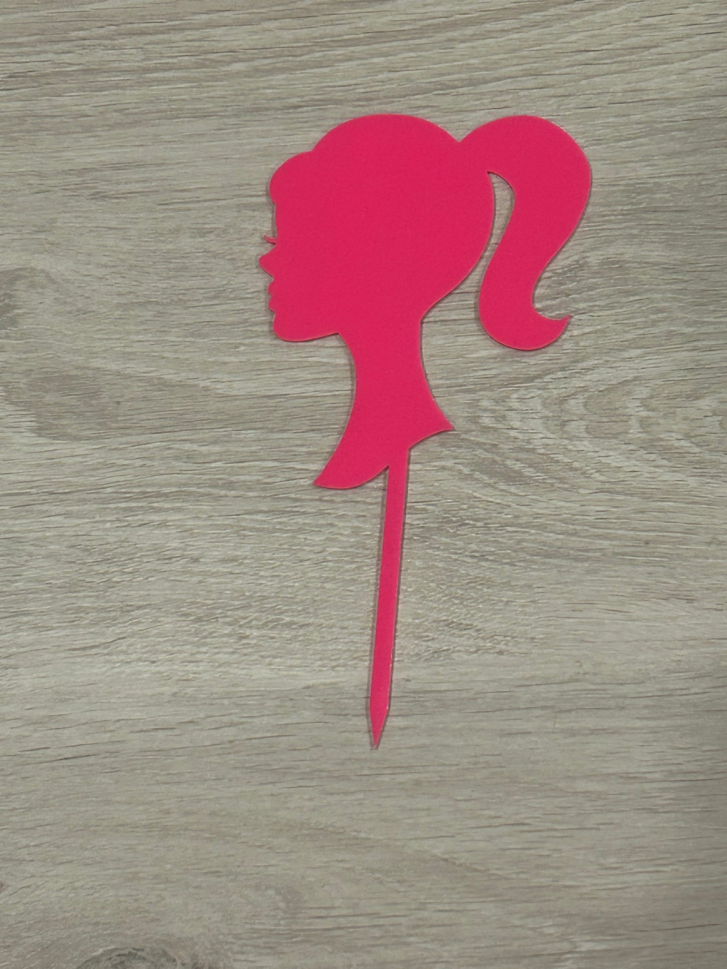 Barbie cake topper