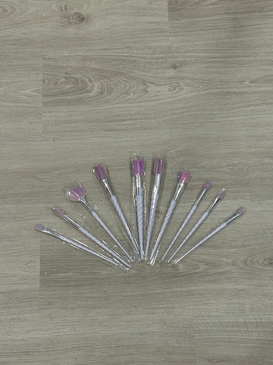Make up brushes - set of 10