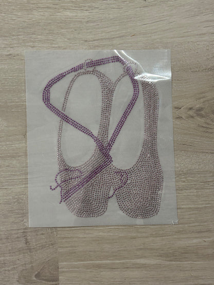 4 different Diamanté heat press designs
