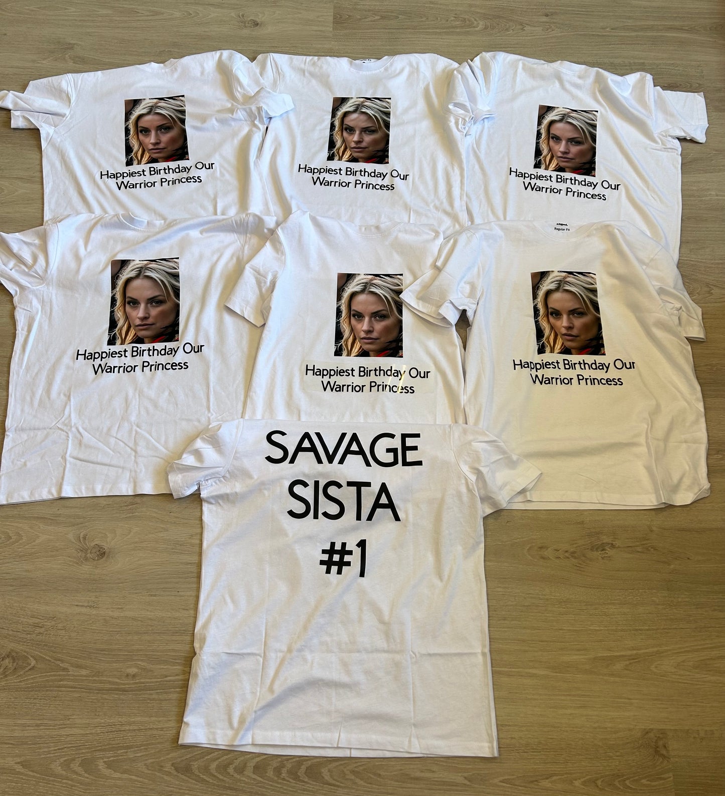 Shirts to celebrate a princess warrior