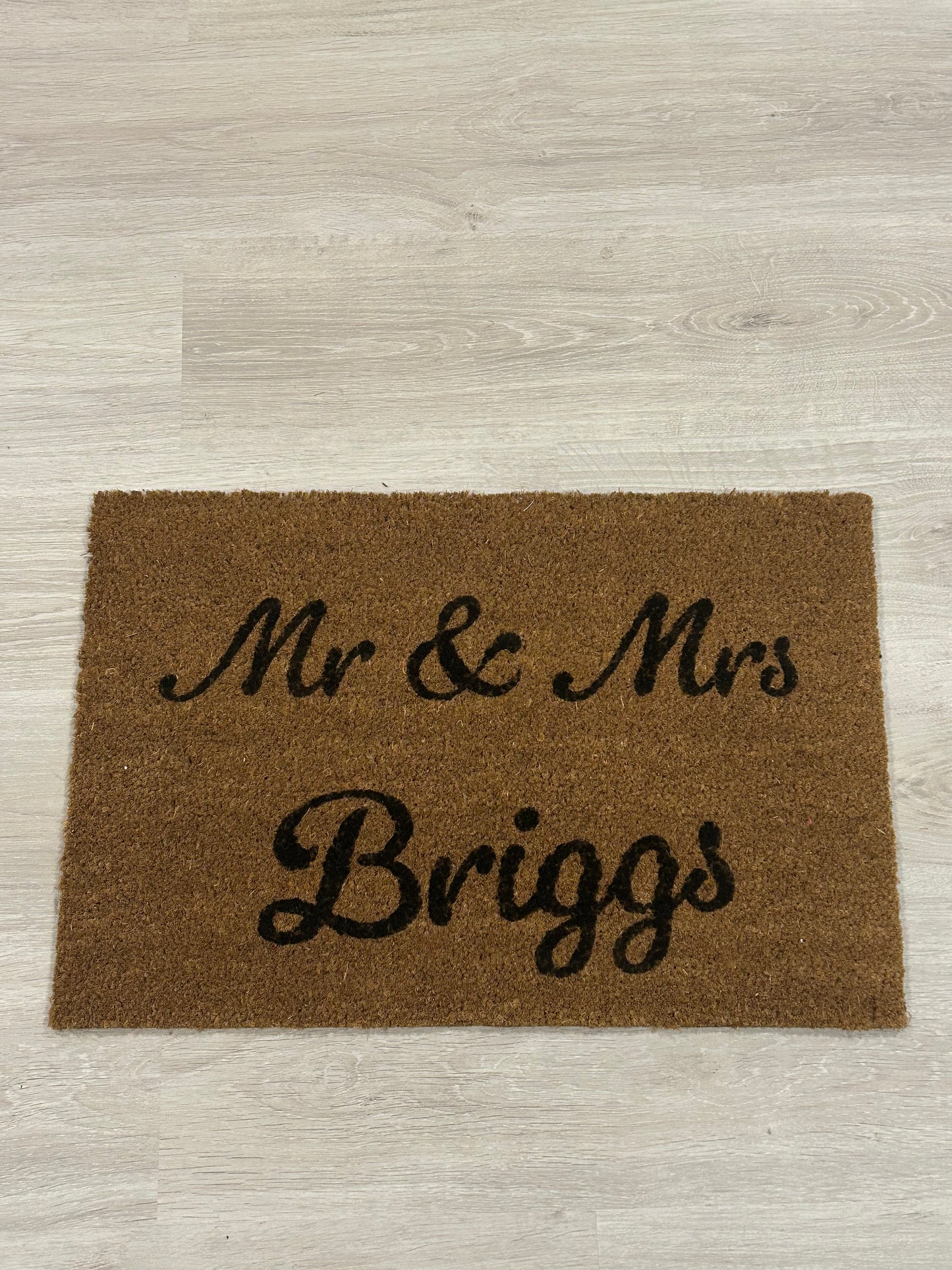 Mr & Mrs Briggs Matt