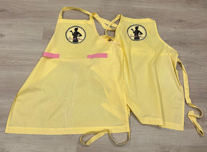 Logos added to Sweet Nix’s aprons