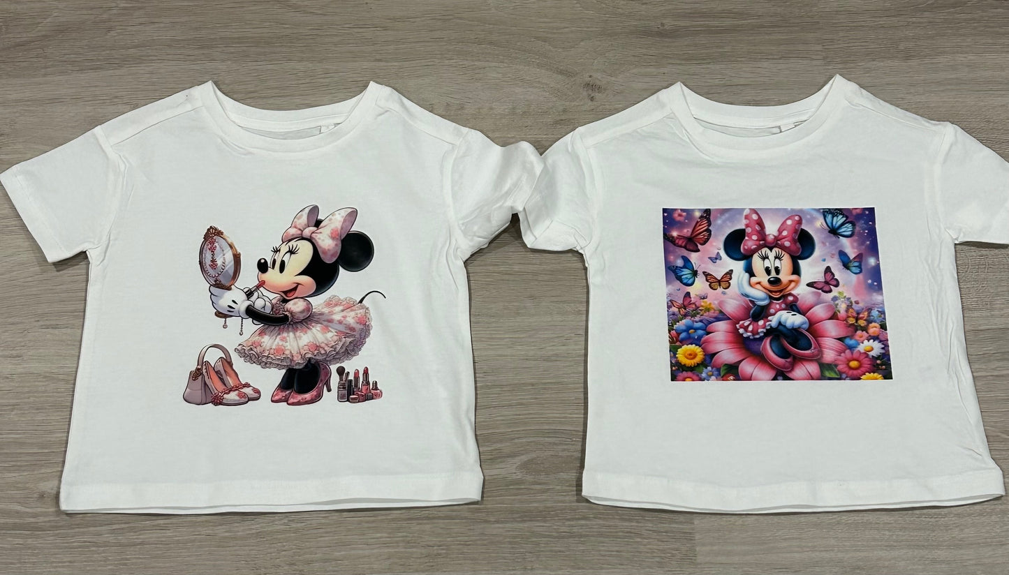 Two Minnie Mouse Shirts