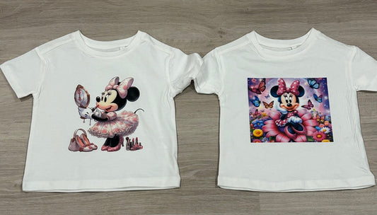 Two Minnie Mouse Shirts