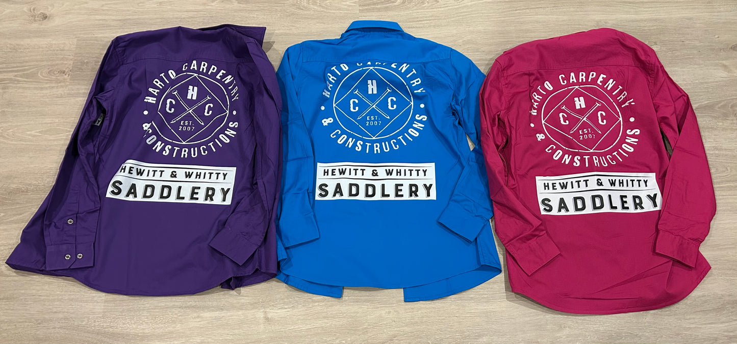 6 Equestrian Shirts Front & Back