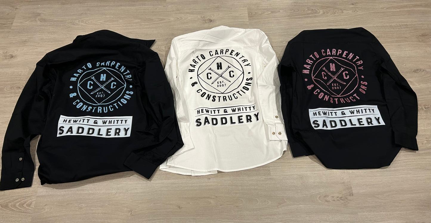 6 Equestrian Shirts Front & Back