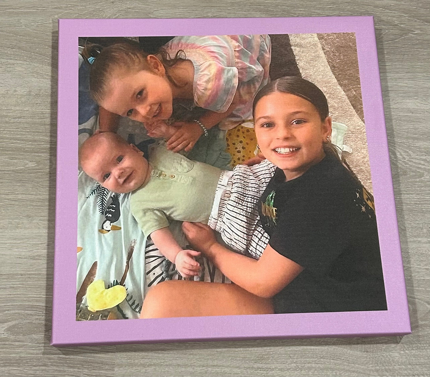 Canvas of her grandchildren