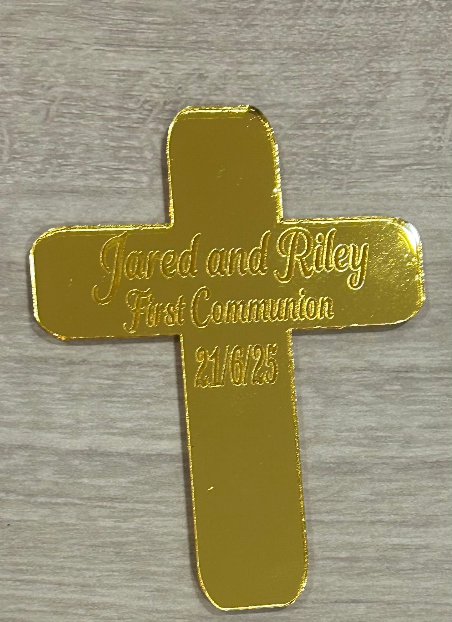 Baptism thank you crosses