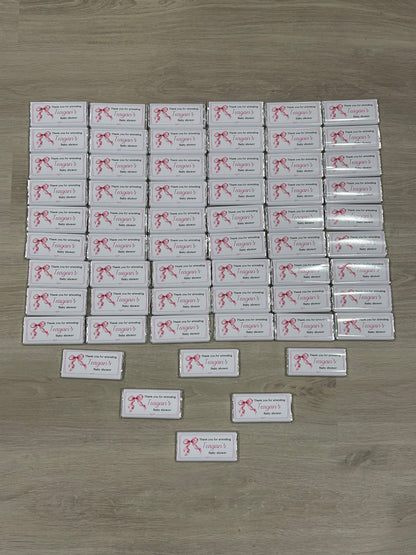 60 chocolates for Teagans baby shower