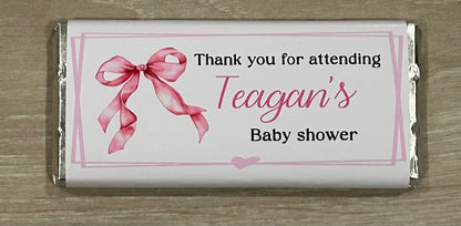 60 chocolates for Teagans baby shower