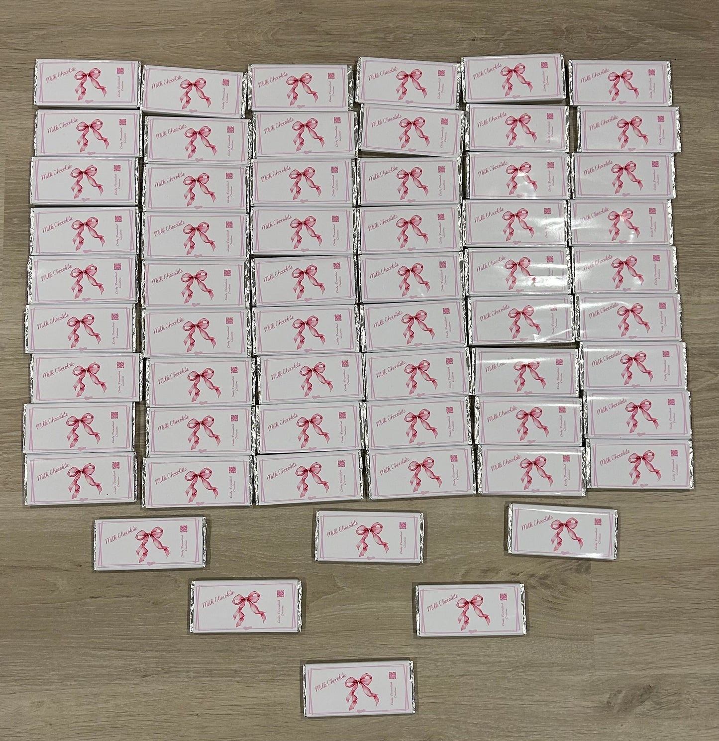 60 chocolates for Teagans baby shower