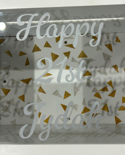 Decals for Jydah’s 21st Birthday