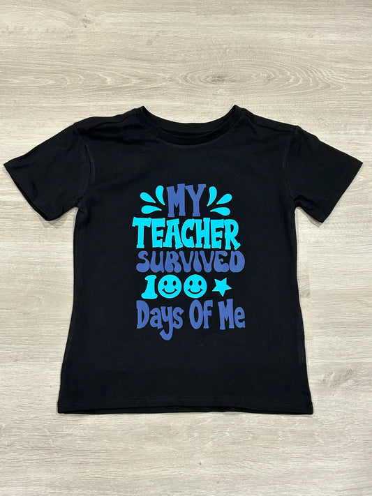 100 Days of School Shirt for Dylan