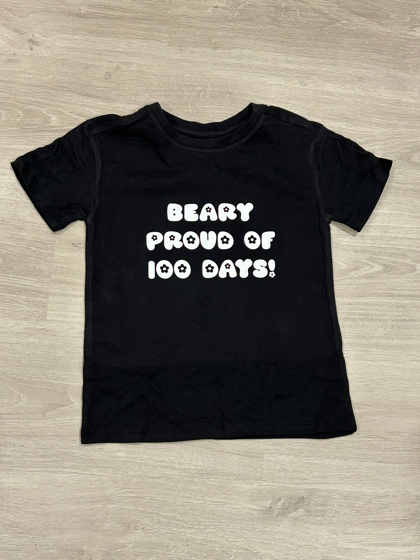 “Beary Proud” 100 days of School shirt