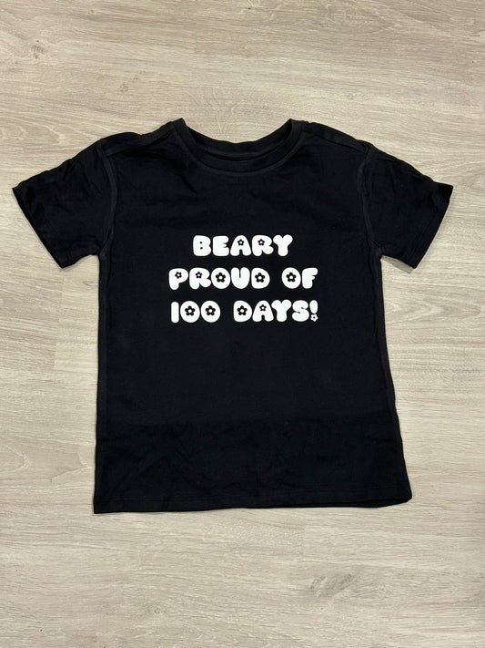 “Beary Proud” 100 days of School shirt