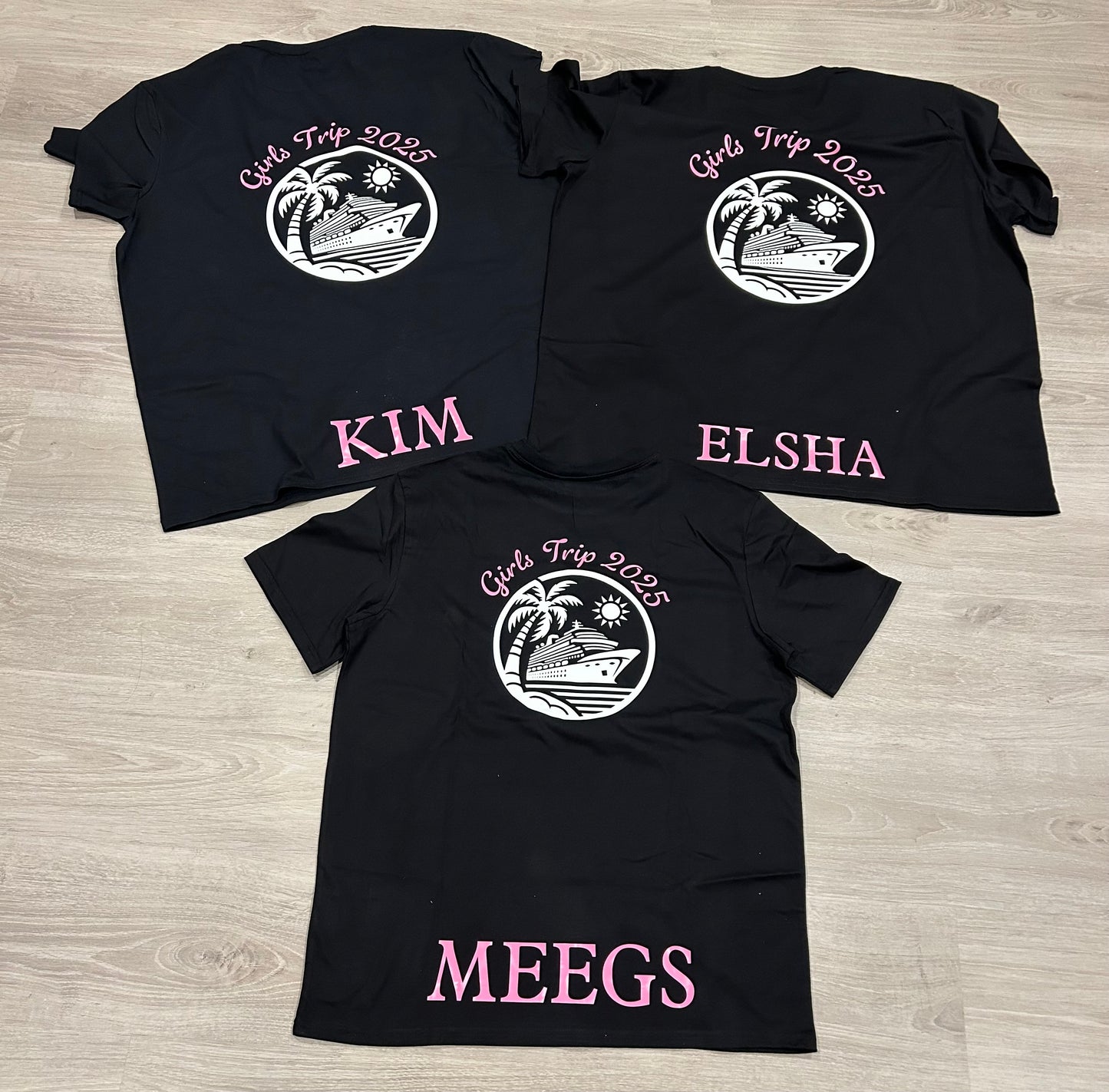 3 Shirts for a Cruising Girls Trip