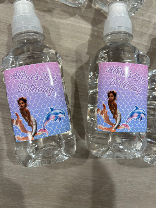 Pop top bottles for Alira’s 2nd Birthday