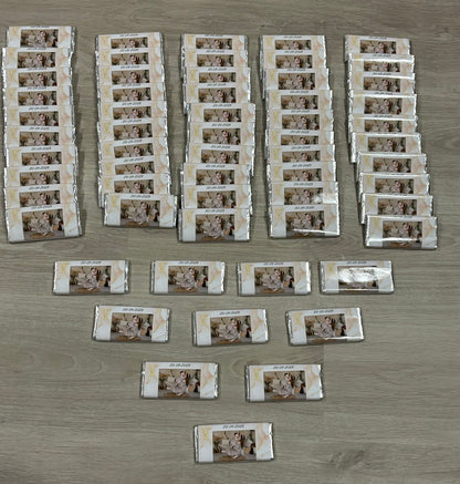 60 chocolates for a 1st and 40th combined thank you gift