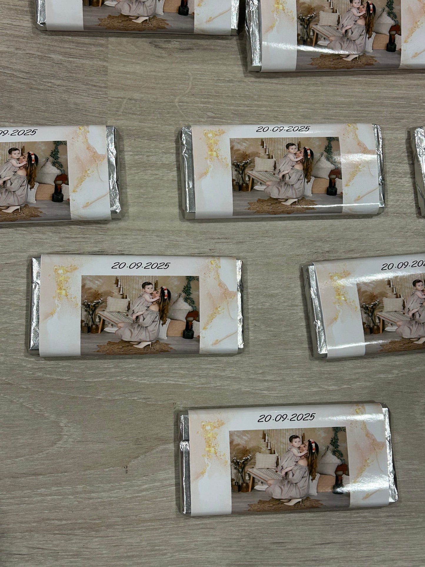 60 chocolates for a 1st and 40th combined thank you gift