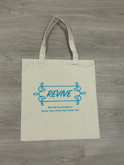 Mug and tote bag for Revive