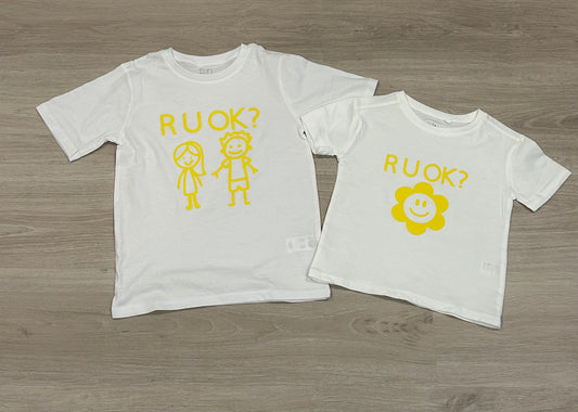 2x R U OK day shirts