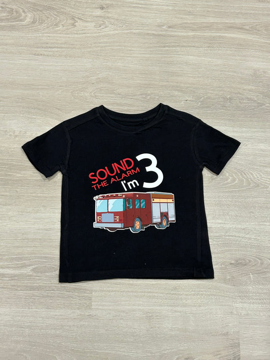 “Sound the Alarm” 3rd birthday shirt