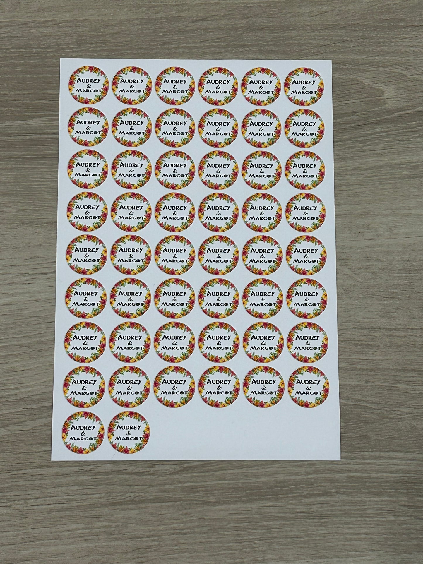 Stickers for Birthday Envelopes