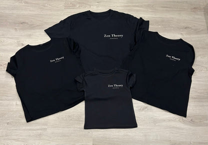 Zen Theory shirts and 2 sized storage bags