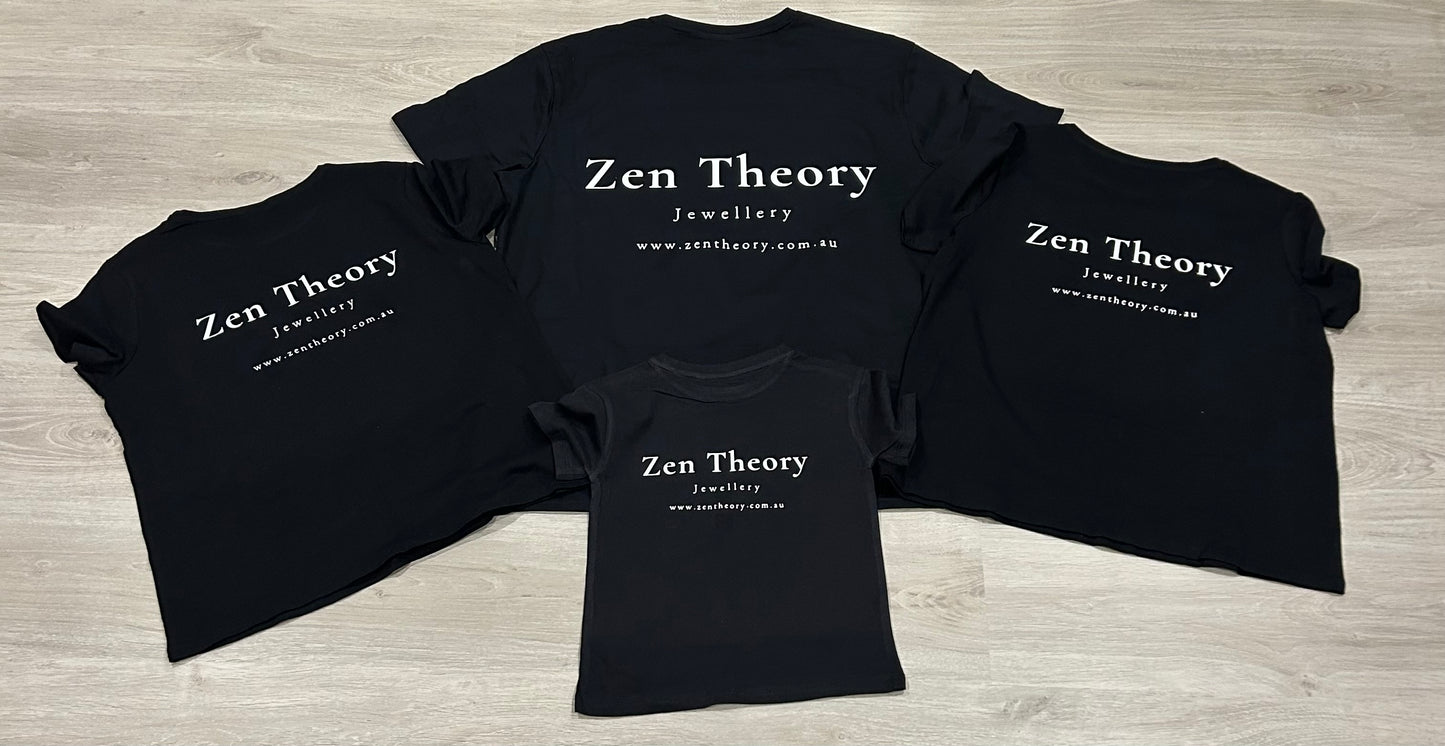 Zen Theory shirts and 2 sized storage bags