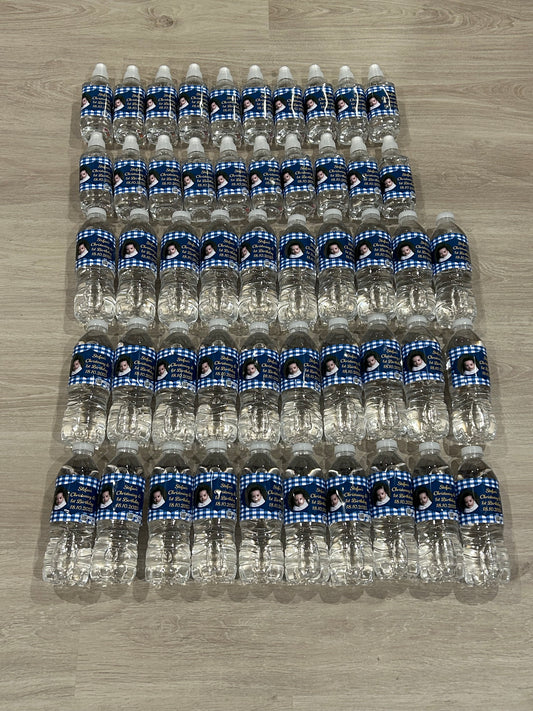 20 pop tops and 30 bottles for Stefan’s Christening and 1st Birthday