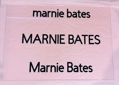 Marnie's learning boards