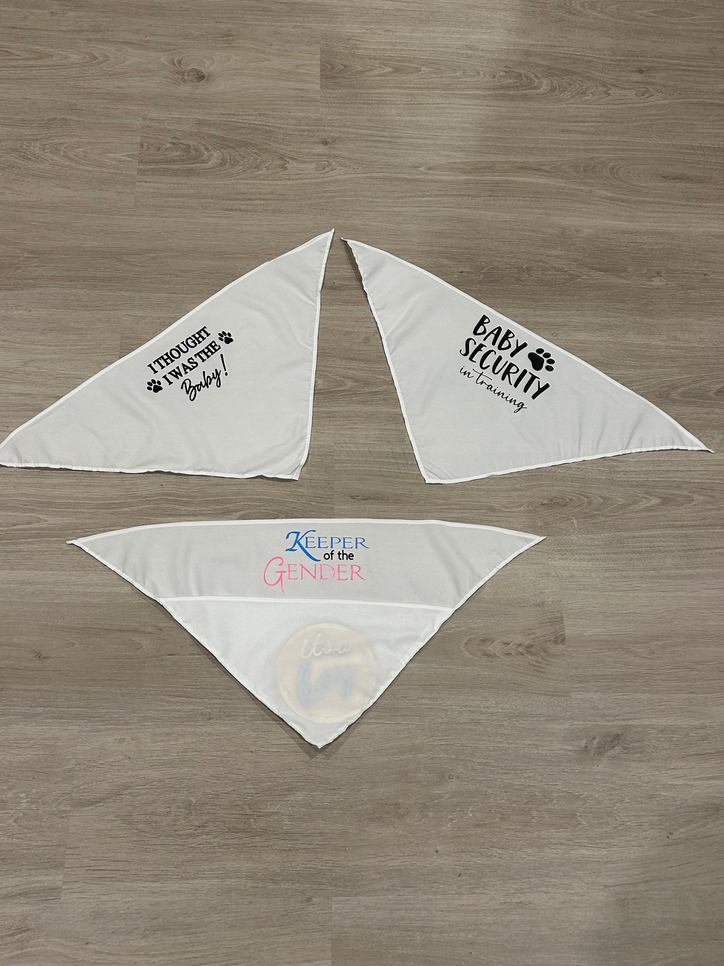 Dog Bandana gender reveal