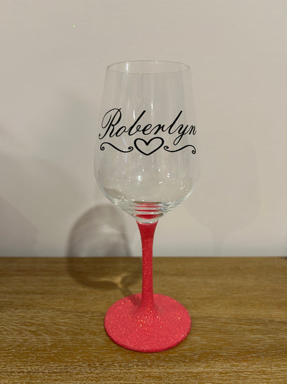 Wine Glass for Roberlyn