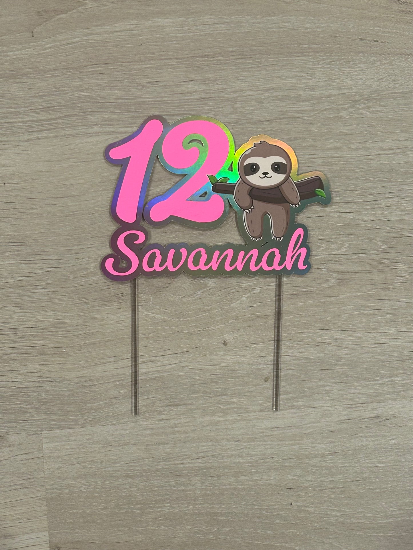 Cake Topper for Savannah