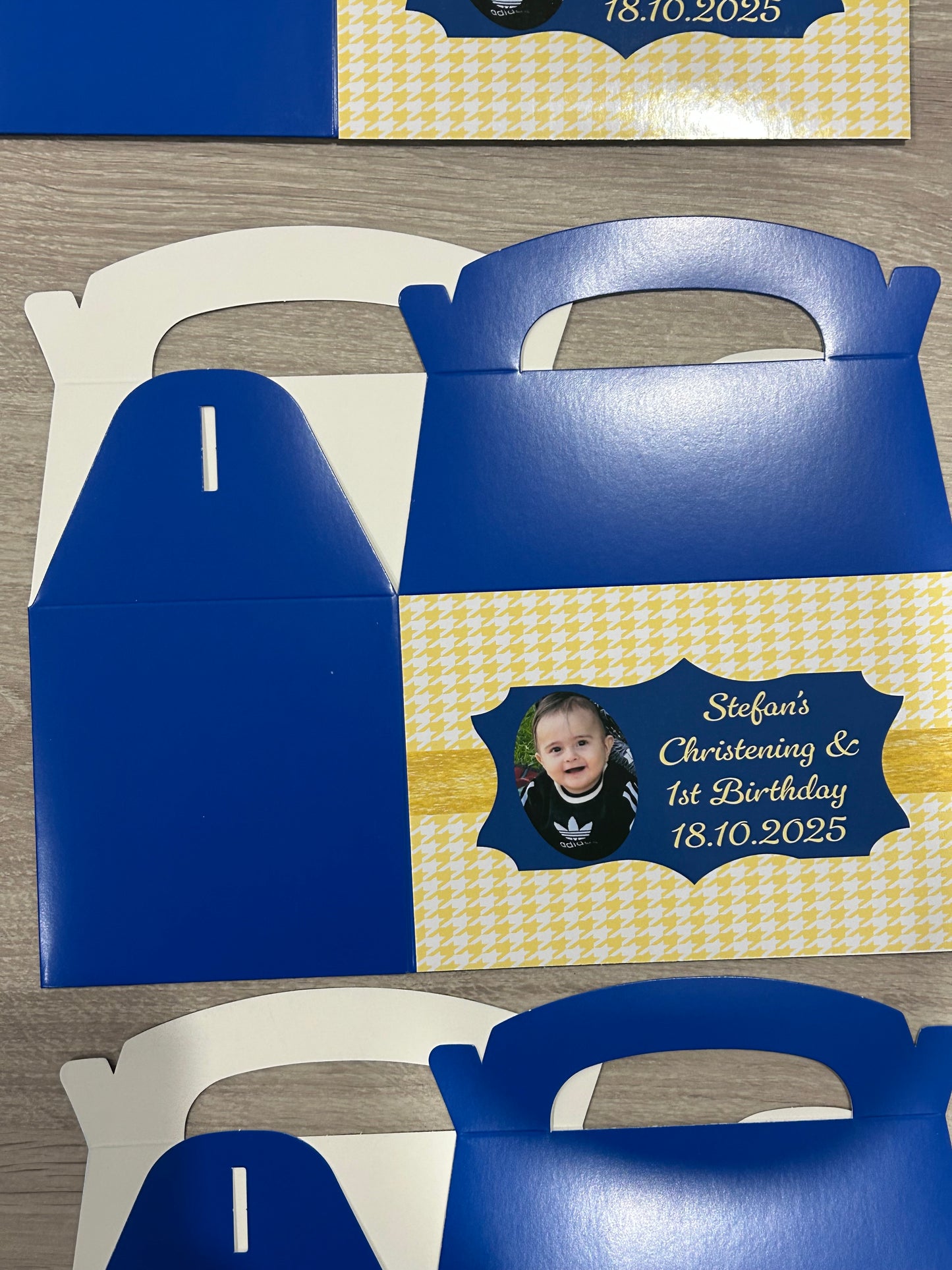 Party boxes for Stefan’s