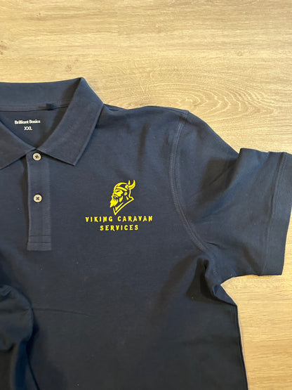 Business Polos for Viking Caravan Services