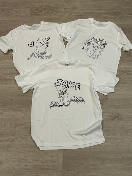 3 colouring in shirts