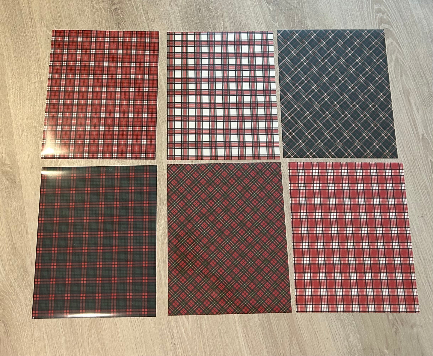 Heat Transfer Viny (HTV) - Christmas patterns