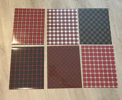 Heat Transfer Viny (HTV) - Christmas patterns