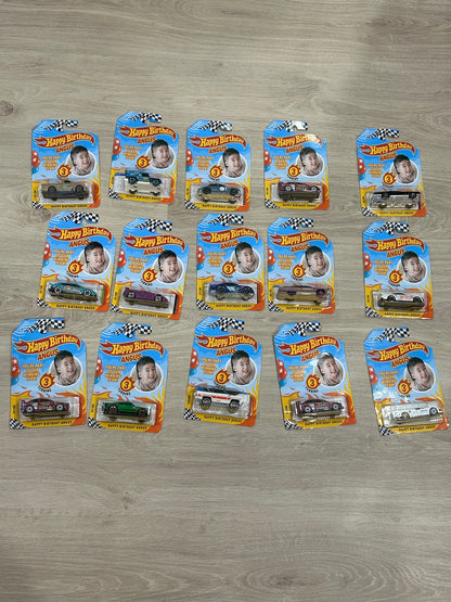 Hot wheels cards and cars