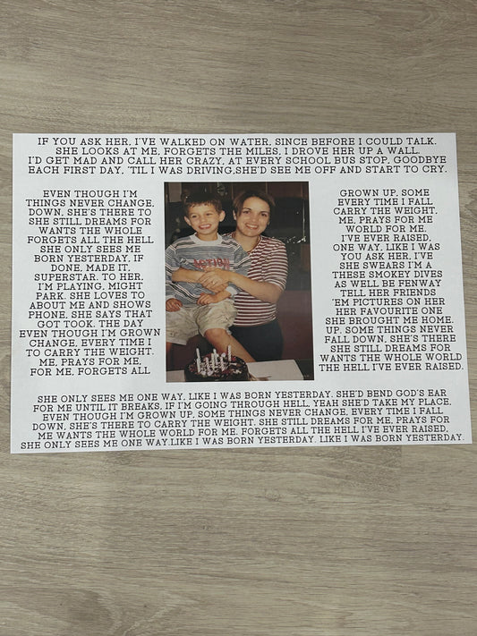 A3 design and print out