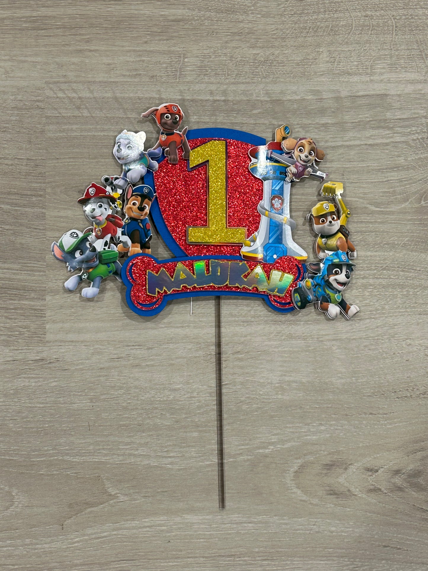 Paw Patrol Cake Topper