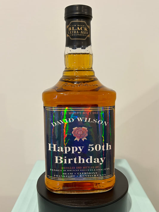 Sticker for a 50th Birthday