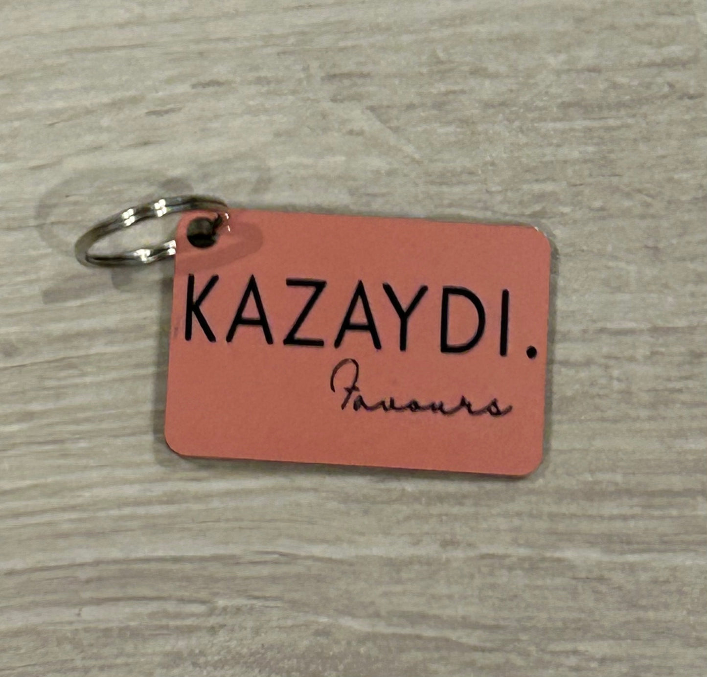 mug and keychain for Kazaydi