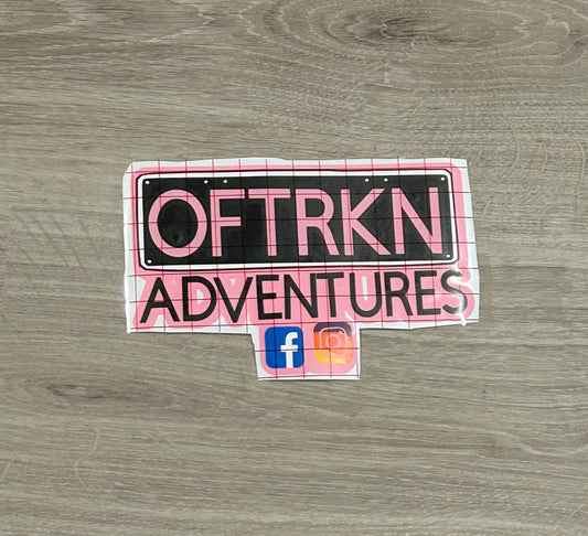 OFTRKN car/boat stickers