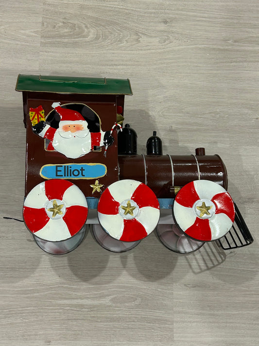 Writing applied to the train