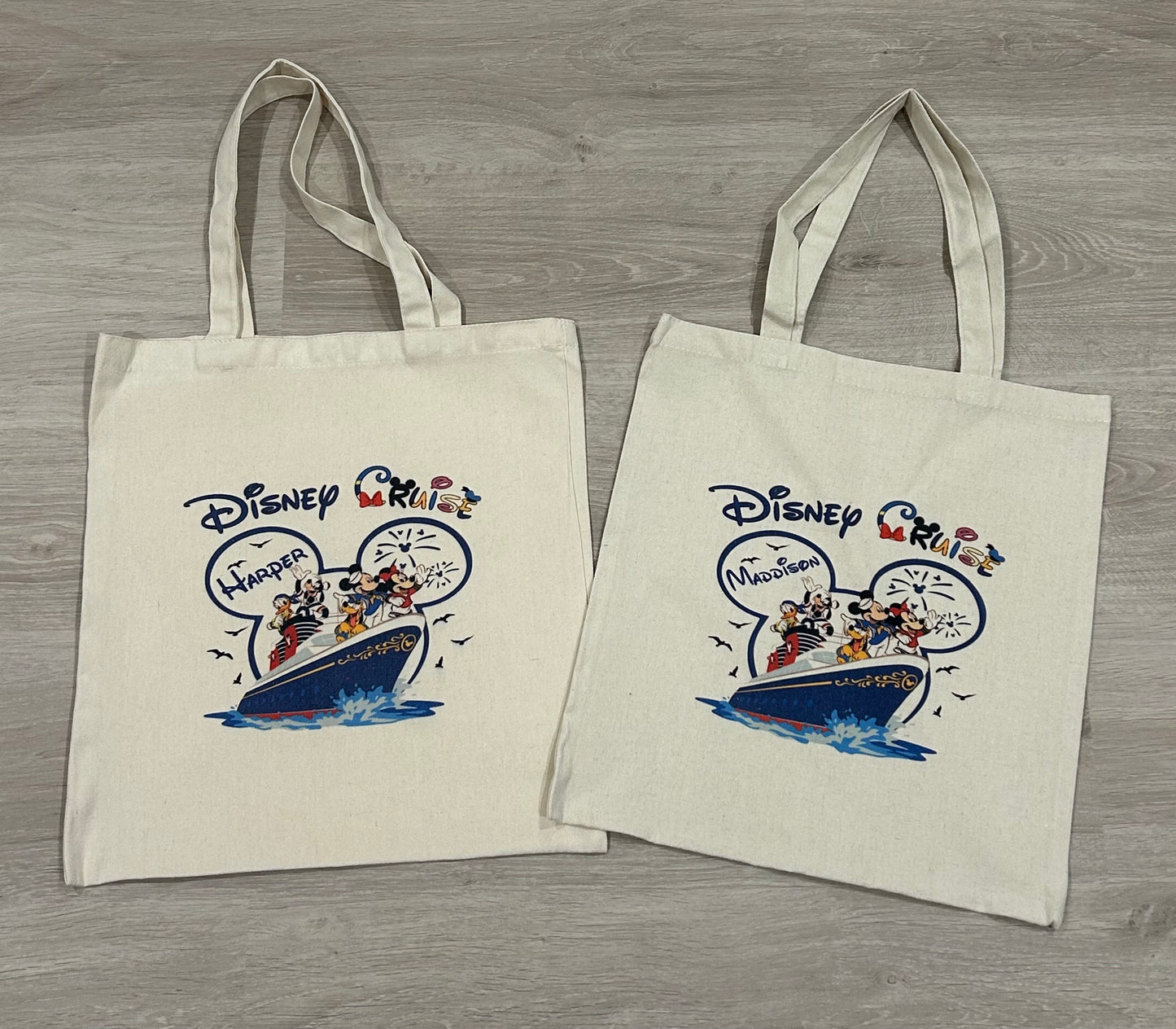 Double Sided Tote Bags