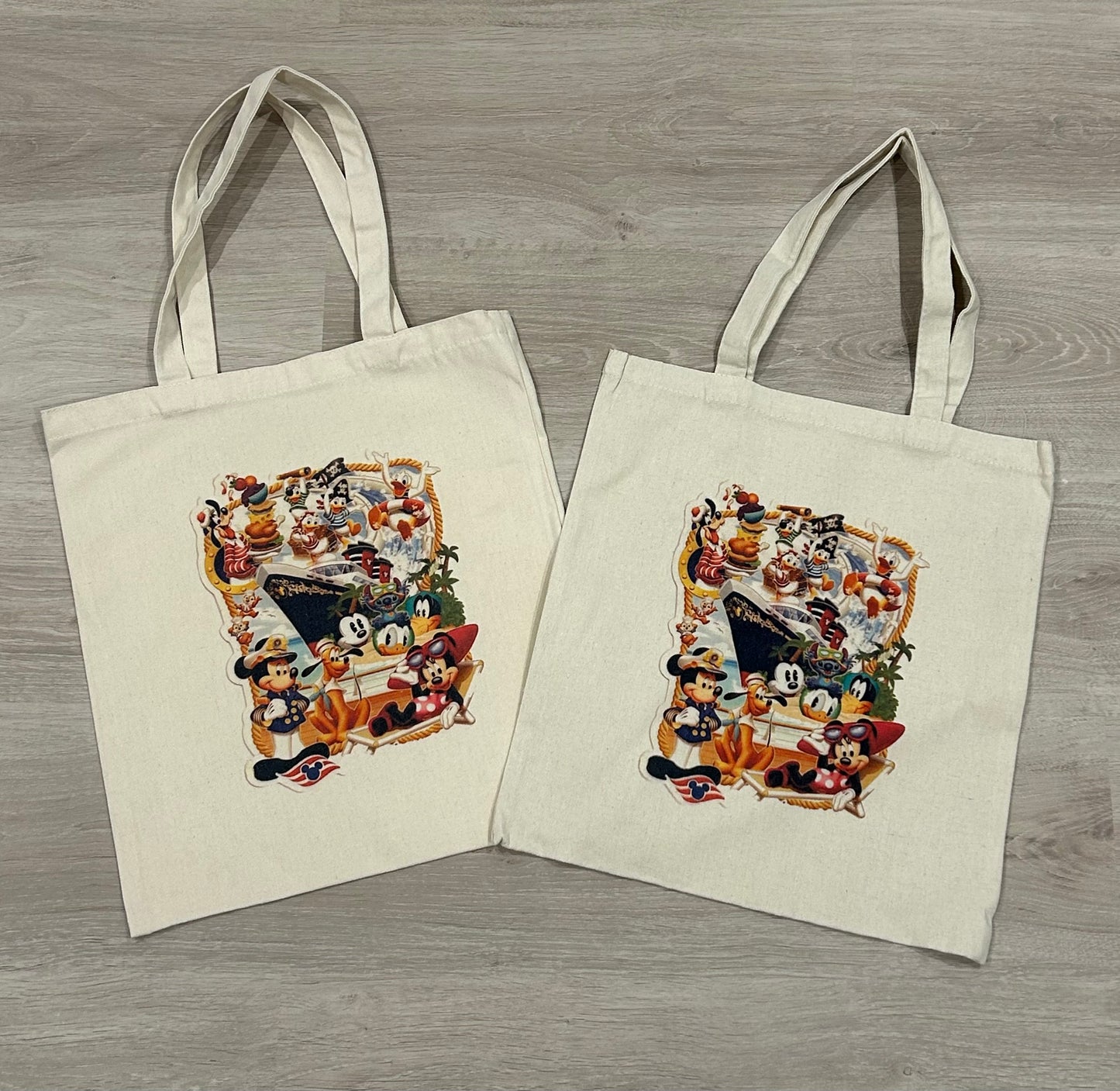 Double Sided Tote Bags