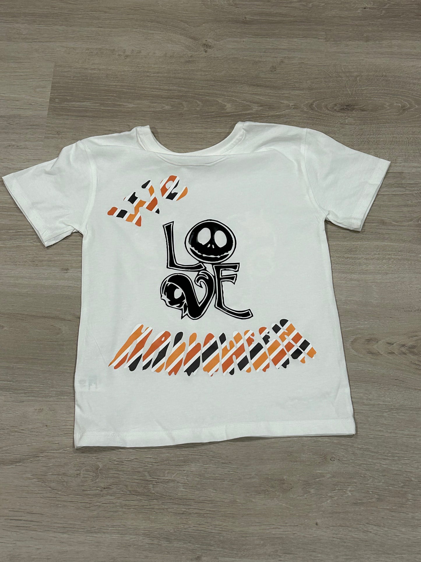 Halloween shirt - front & Back